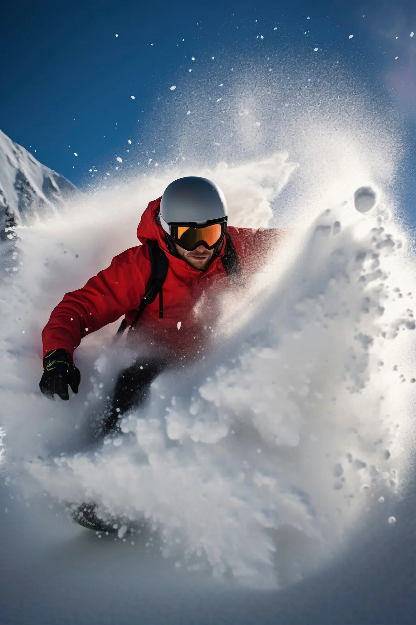 Person engaging in cold exposure for metabolic purposes